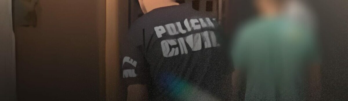 PCGO faz operação e prende autor de crimes contra instituições públicas em São Francisco de Goiás