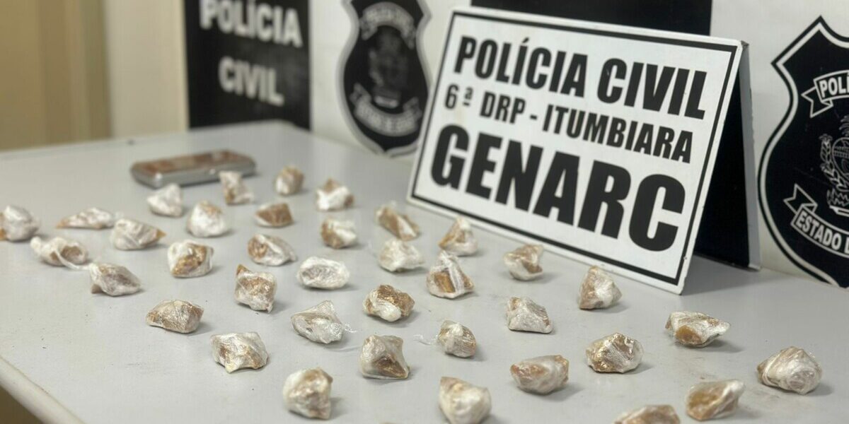 Homem é preso suspeito de abastecer pontos de vendas de droga em Itumbiara