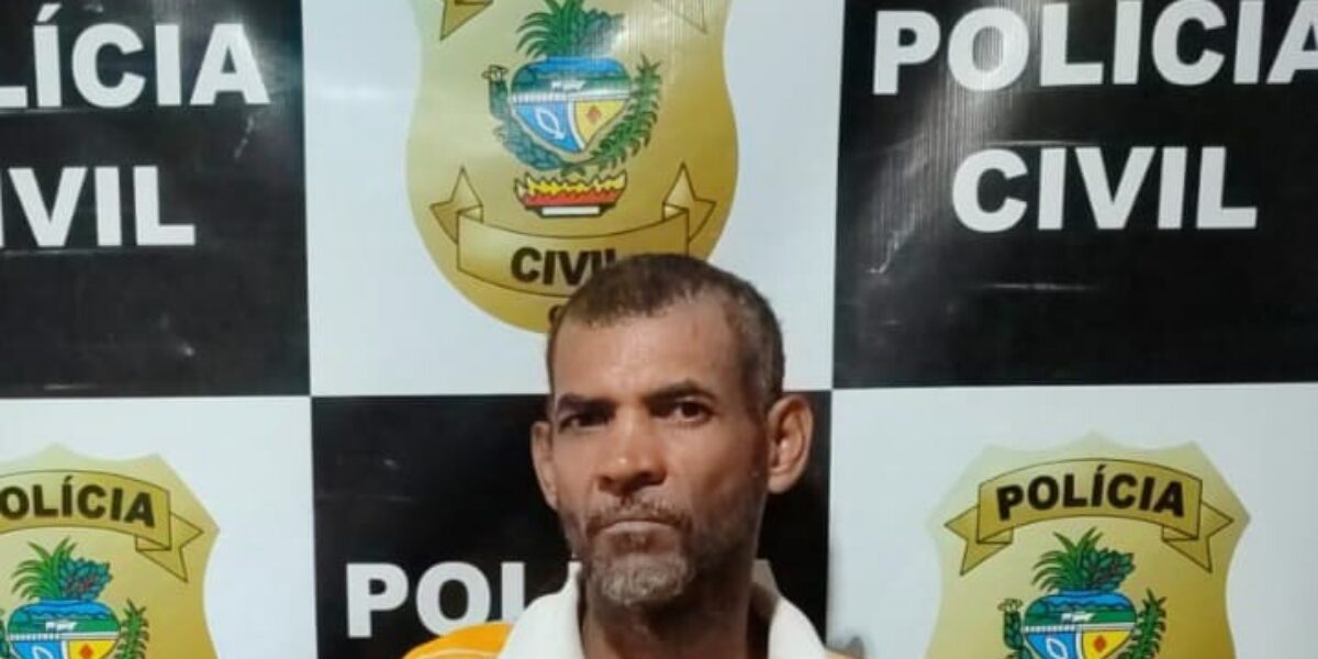 Condenado a mais de 30 anos por vários crimes, homem é flagrado ao furtar urnas de dinheiro de doação em igreja de Uruaçu