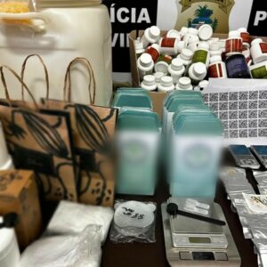 PCGO desarticula laboratório de cogumelos alucinógenos que funcionava em escritório de advocacia