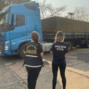 PCGO consegue recolhimento de tributos de carga de milho transportada e interceptada em Itumbiara