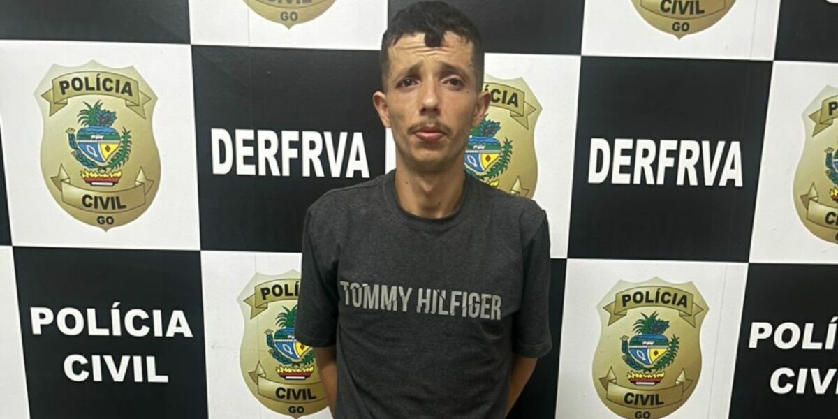 Polícia Civil prende suspeito de participar de roubo a motorista de aplicativo em Aparecida