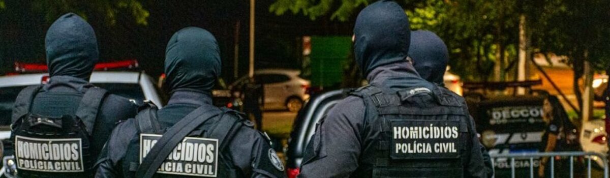 PCGO em ação integrada prende homem que matou vítima após discussão banal