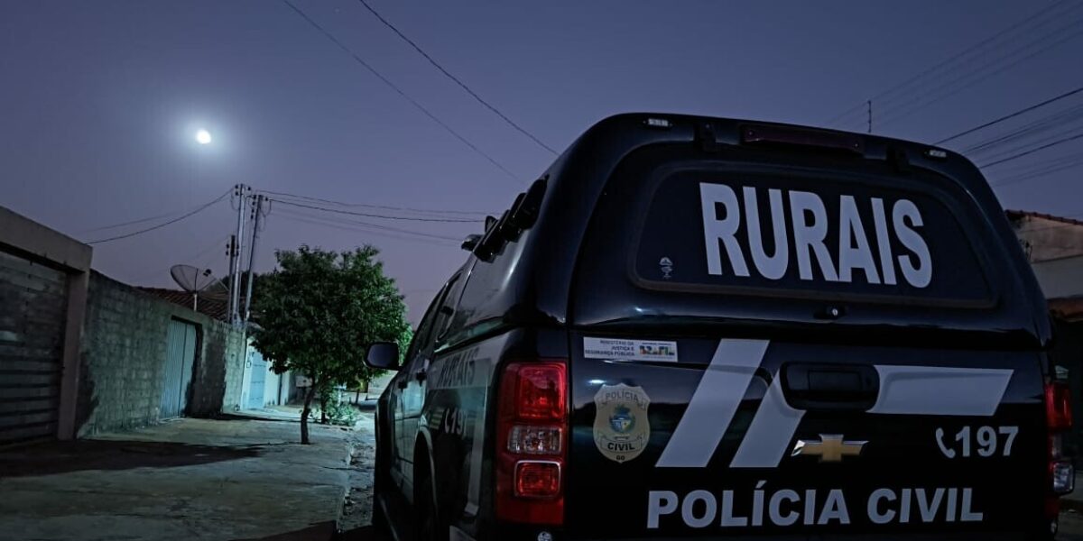 PCGO cumpre 3 mandados de prisão contra suspeito de furtar mais de 100 cabeças de gado na região de Santa Cruz