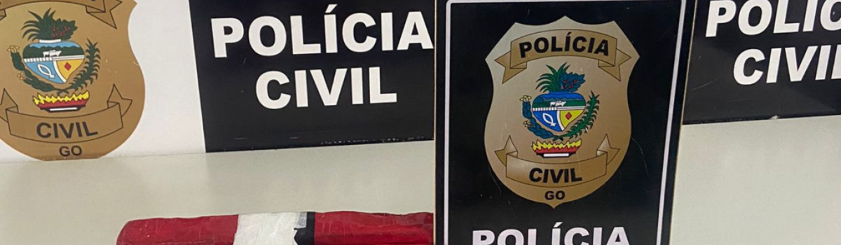 PCGO prende em flagrante homem que transportava drogas em ônibus intermunicipal