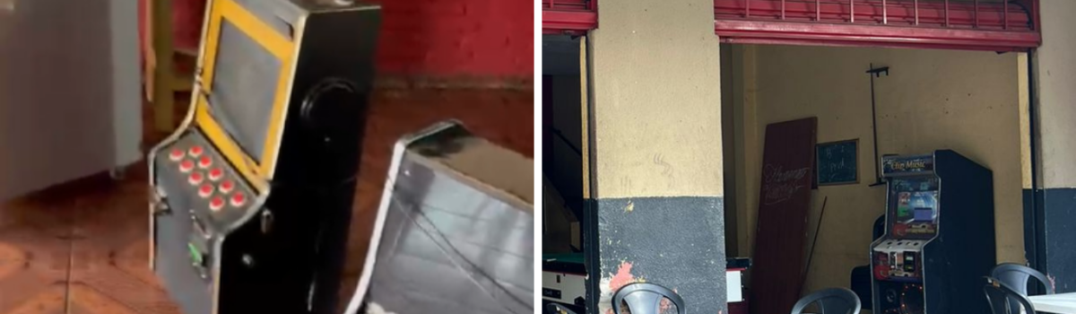 Operação Ludopatia: PCGO apreende 19 máquinas caça-níqueis e prende 7 pessoas