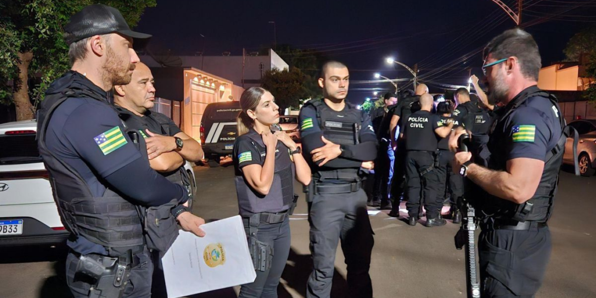 Operação Narcos: PCGO cumpre quase 20 medidas judiciais contra o tráfico de drogas