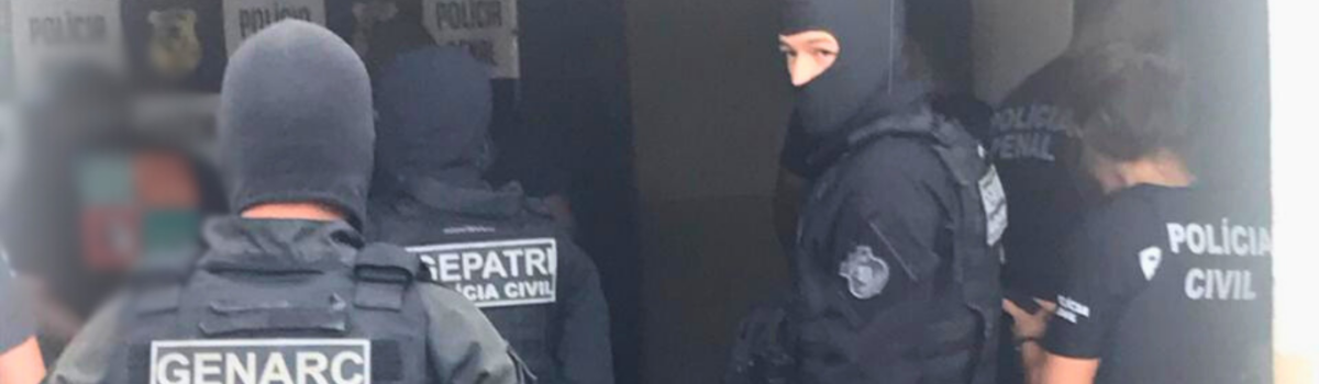 PCGO desmantela ponto de tráfico de drogas em Valparaíso e apreende animais silvestres