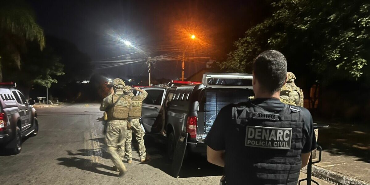 Polícia Civil prende terceiro integrante de grupo criminoso envolvido em esquema de tráfico de drogas em Goianira