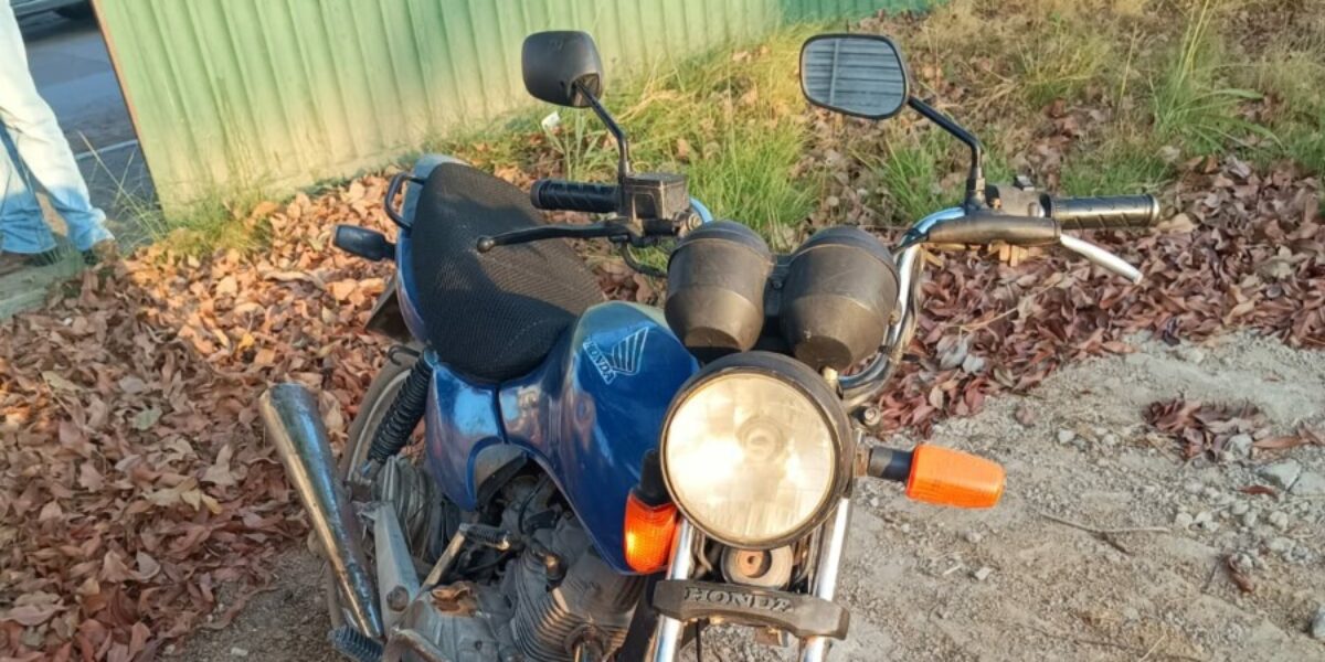 PCGO efetua prisão de suspeitos de receptação de moto em Colinas do Sul