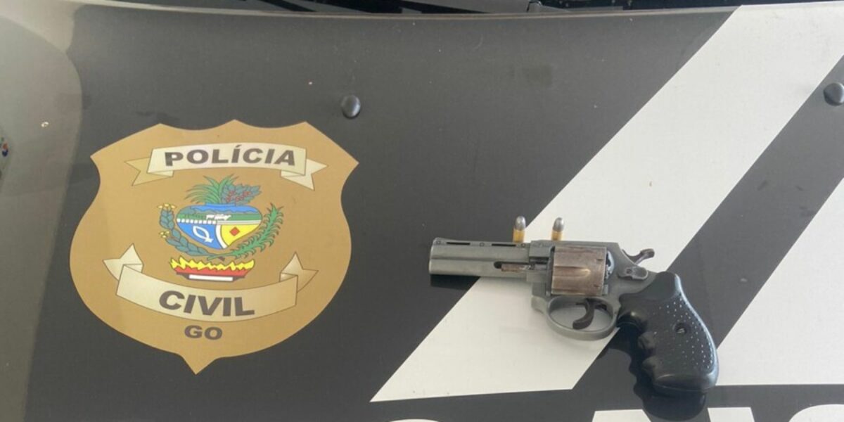 Homem é preso em Morrinhos por porte ilegal de arma
