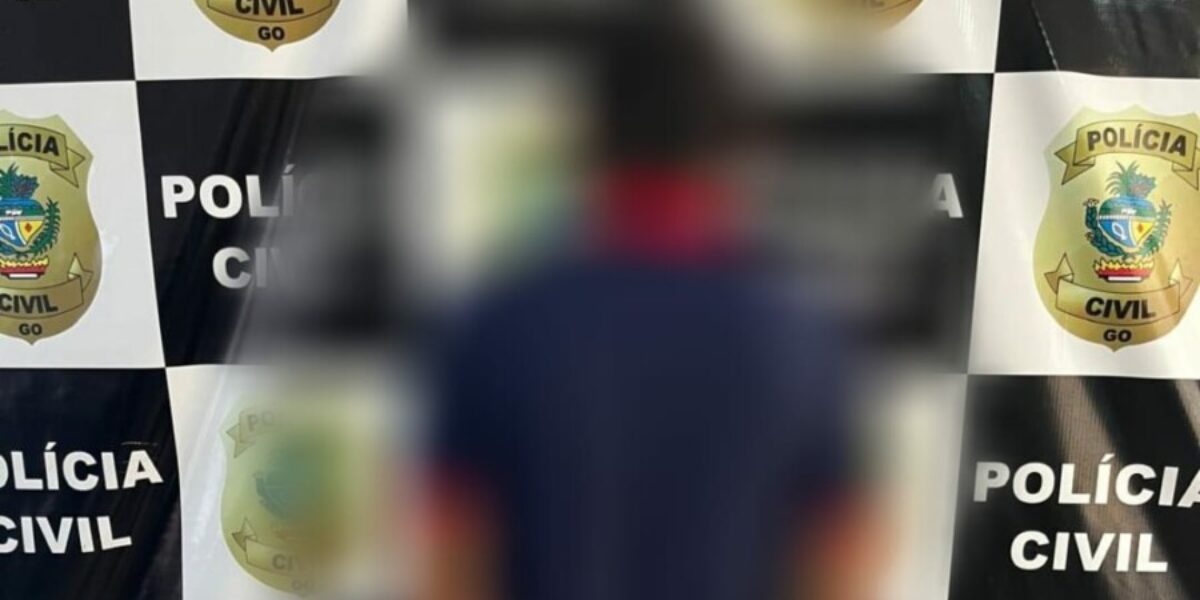 Homem é preso por furto e PC recupera celular da vítima, em Itaberaí