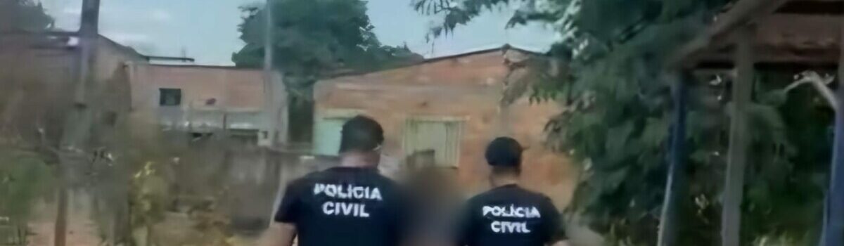 Polícia Civil prende homem que efetuou disparos de arma de fogo contra vítima em Sto. Antônio do Descoberto
