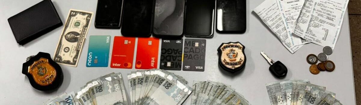 PCGO prende dupla por lavar dinheiro de golpes aplicados via PIX, em Goiânia