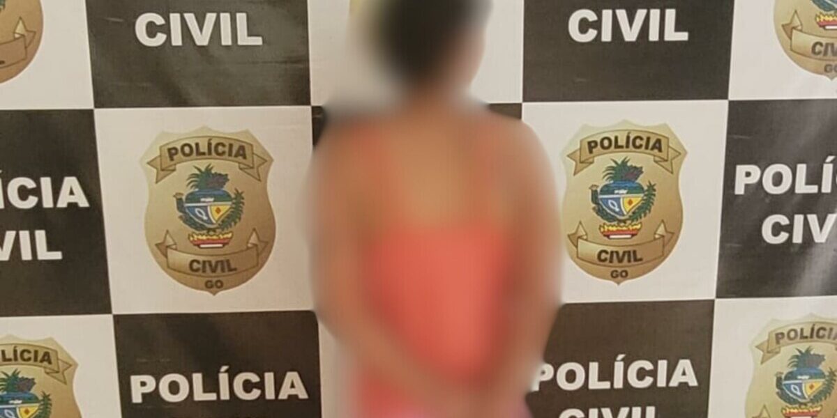 Polícia Civil prende mãe suspeita de lesionar o filho usando uma mangueira, em Goianésia