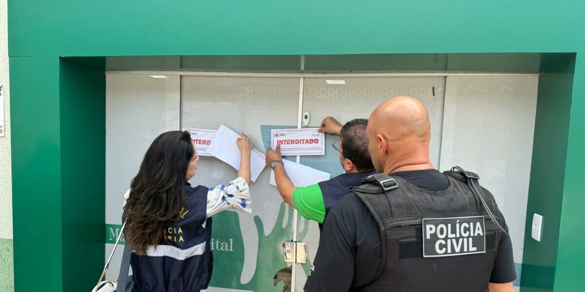 PCGO e Vigilância Sanitária interditam maternidade de Goiânia que já estava proibida de fazer cirurgias