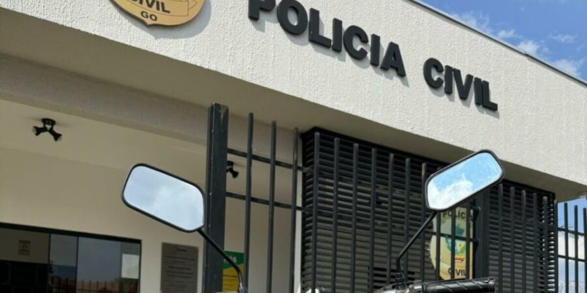 PCGO recupera motocicleta em menos de 24h após o fruto, em Paraúna