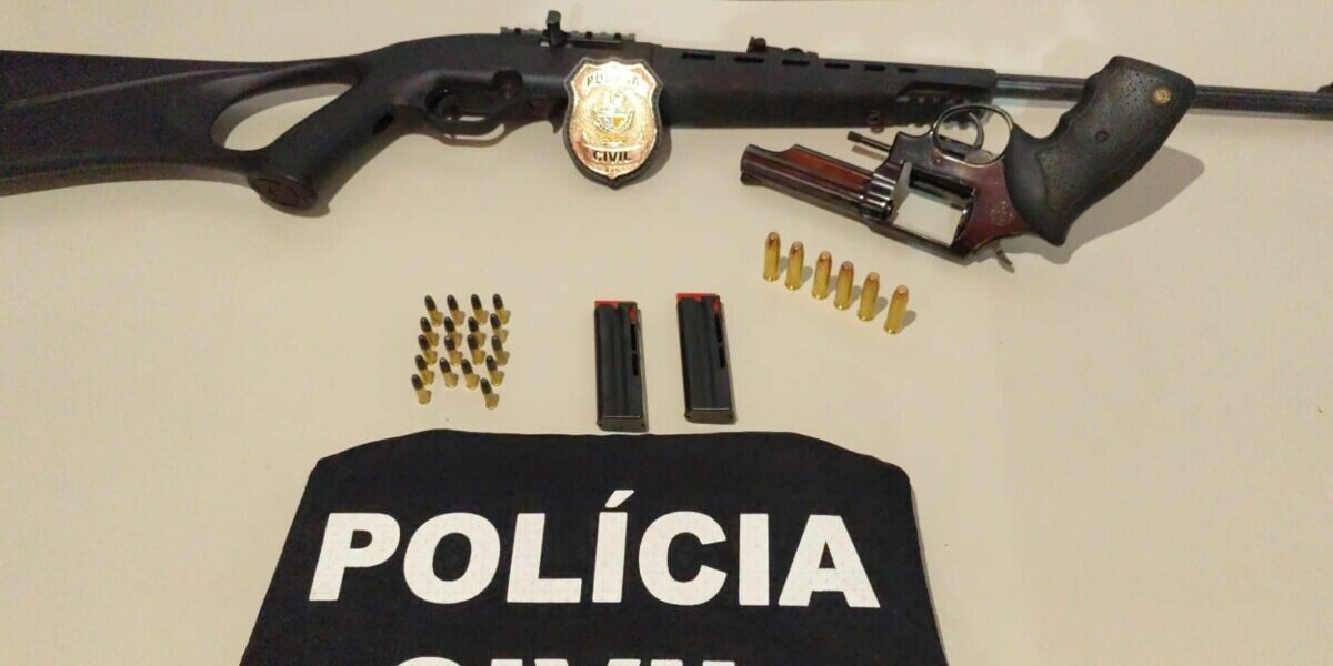 Homem é preso em Iporá ao ser flagrado vendendo arma de fogo