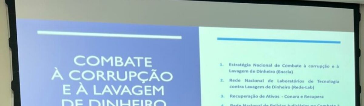 Delegado da PCGO participa de curso de capacitação sobre combate à corrupção e lavagem de dinheiro em Cuiabá