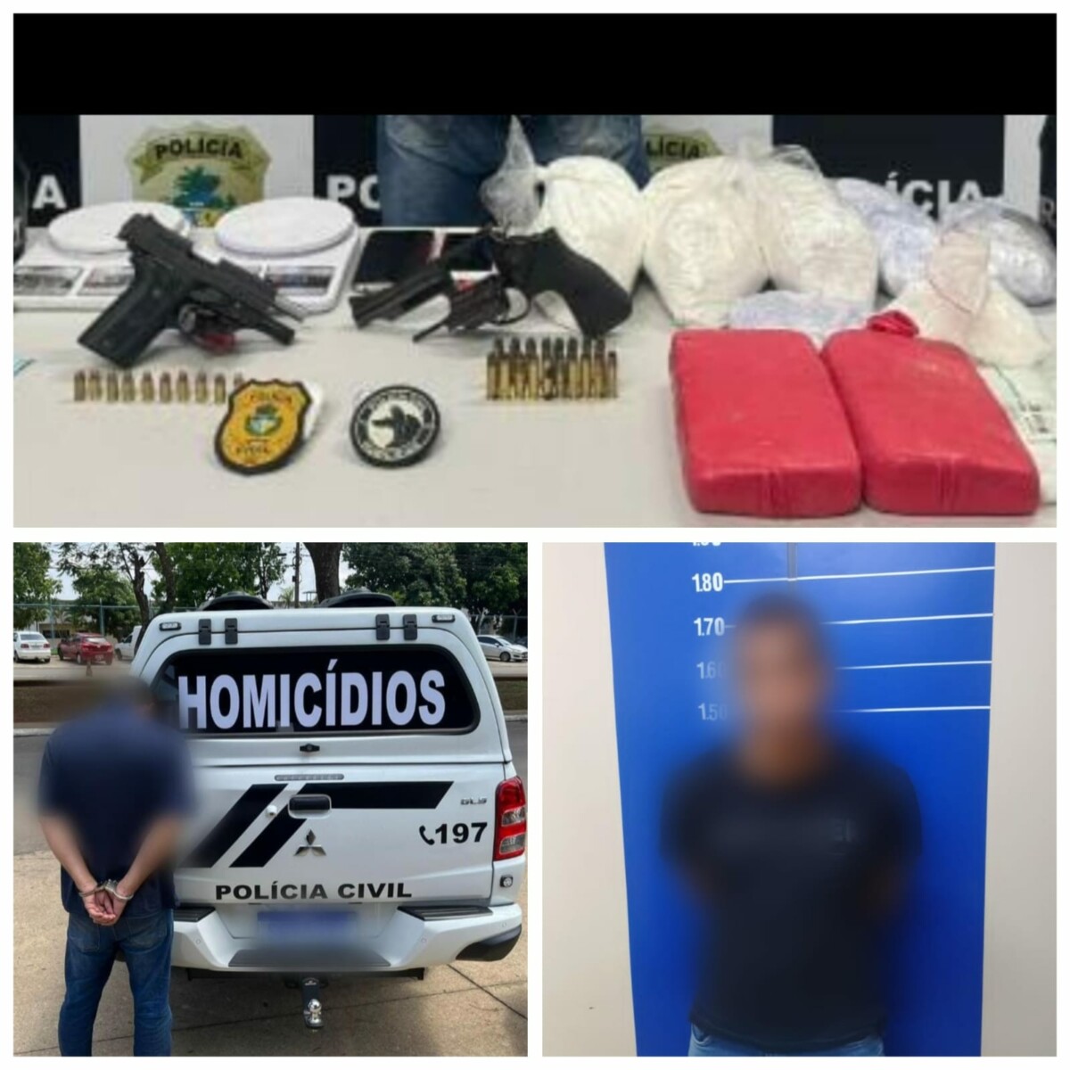 Operação Sem Fronteiras: PCGO prende dupla por guardar e ocultar armas de fogo usadas em homicídio