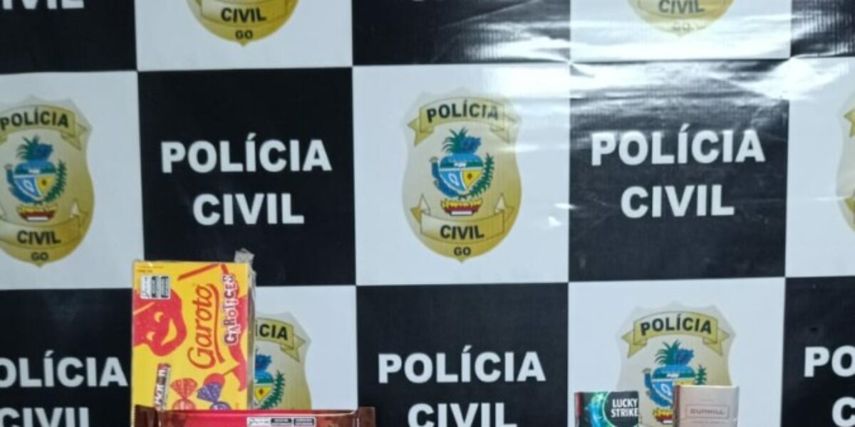 PCGO prende homem que furtou cartões bancários e comprou itens em supermercado para fazer churrasco