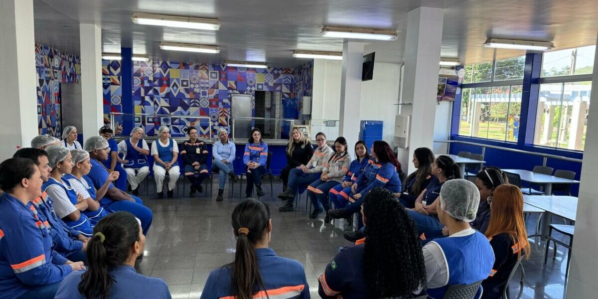 PCGO leva palestra sobre violência doméstica a servidores de empresas de Niquelândia