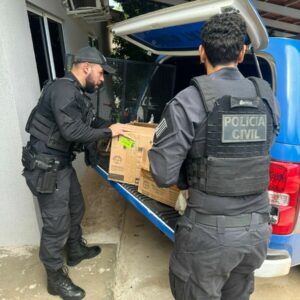 PC e PM apreendem mais de
