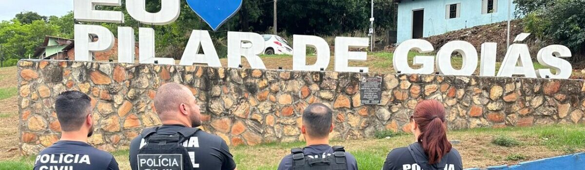 Operação Sufrágio cumpre mandados de buscas e prisão em Pilar de Goiás