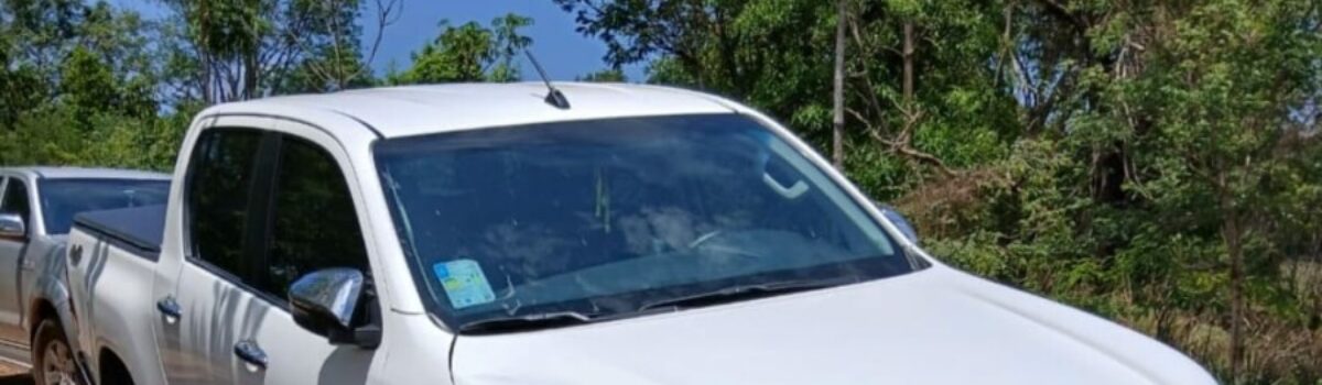 PC e PM prendem em flagrante dono de caminhonete que atropelou idoso em rodovia de Taquaral de Goiás