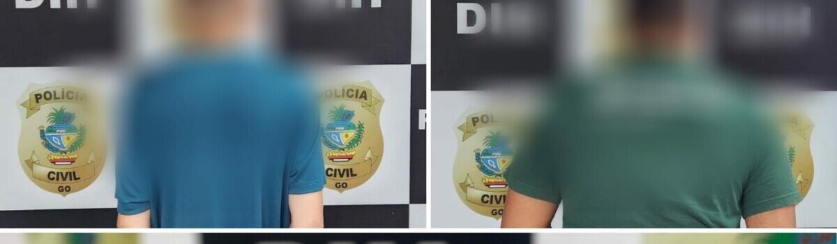Polícia Civil efetua prisões de três envolvidos em homicídios cruéis