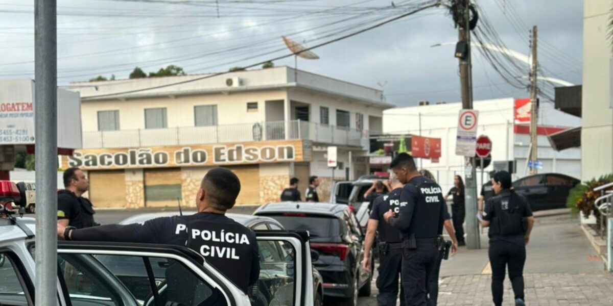Operação, em Caldas Novas, investiga esquema de tráfico de drogas e aliciamento de pessoas para a traficância