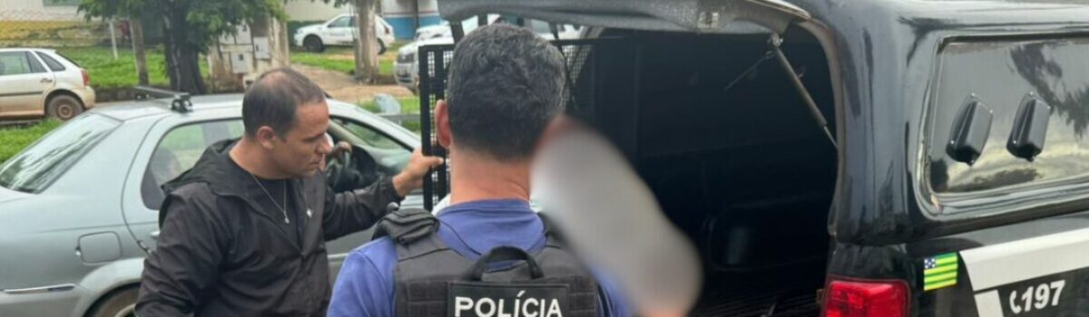 Polícia Civil prende pai investigado por estuprar a filha de 4 anos, em Piracanjuba