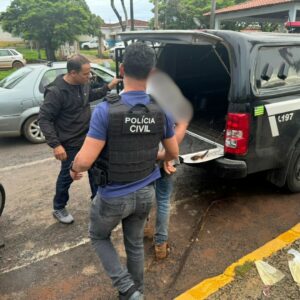 Polícia Civil prende pai investigado por estuprar a filha de 4 anos, em Piracanjuba