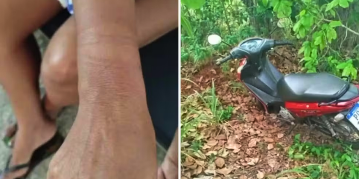 PCGO prende homem que estuprou, obrigou mulher a cozinhar para ele e roubou sua moto