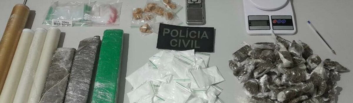 Centurião: PCGO prende em flagrante 4 homens por tráfico de drogas em Guapó