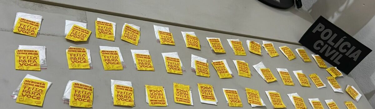 PCGO aborda e prende em flagrante suspeito por tráfico de drogas, em Abadia de Goiás