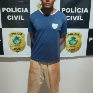 Polícia Civil cumpre prisão preventiva de investigado por homicídio em Uruaçu
