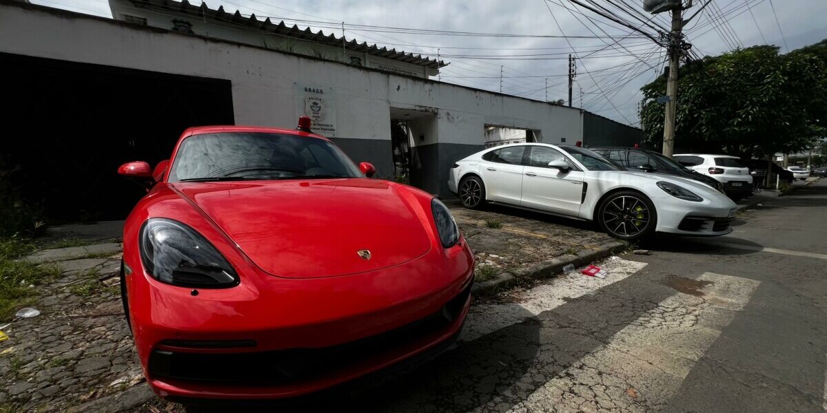 Operação Renorcrim: PCGO desarticula organização criminosa especializada em lavagem de dinheiro e apreende veículos de luxo