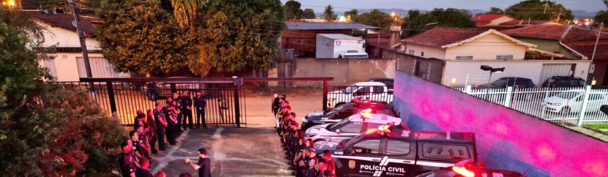 Domo de Ferro: PCGO cumpre 23 ordens judiciais em desfavor de organização criminosa