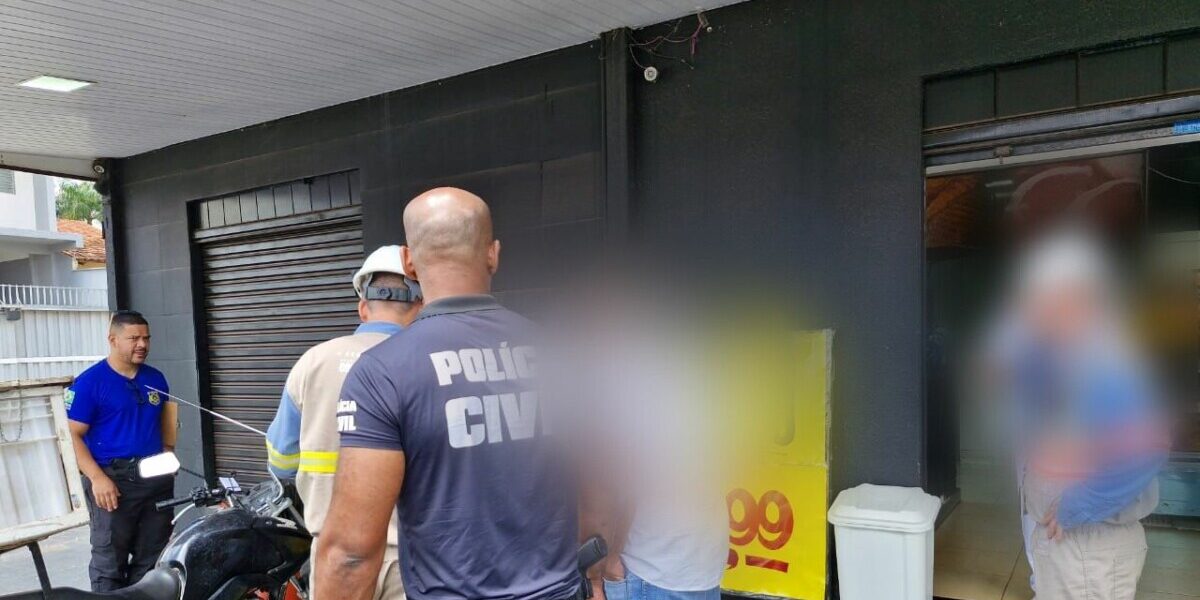 Ação conjunta prende empresário dono de empório de carnes por furto de energia e receptação