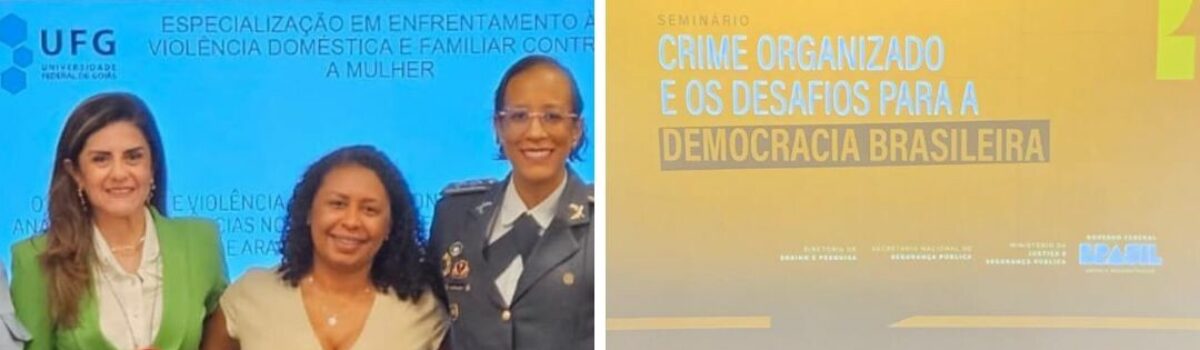 Policiais civis de Goiás apresentam trabalhos de conclusão de pós-graduação da Sec. Nacional de Segurança Pública