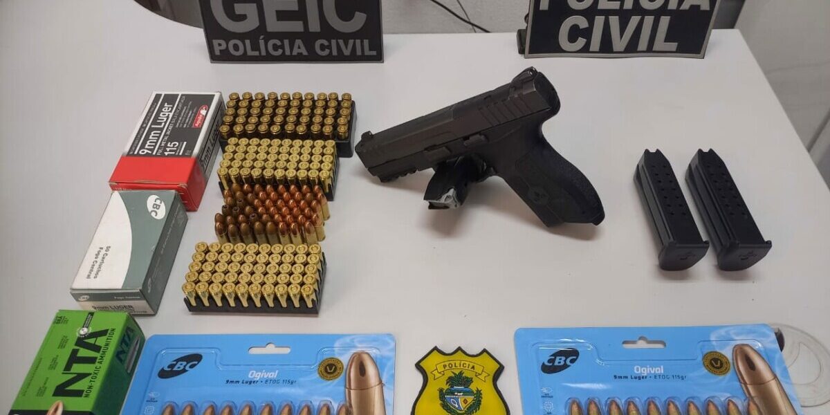 PC cumpre buscas contra comerciante suspeito de porte ilegal de arma e também por aplicar golpes