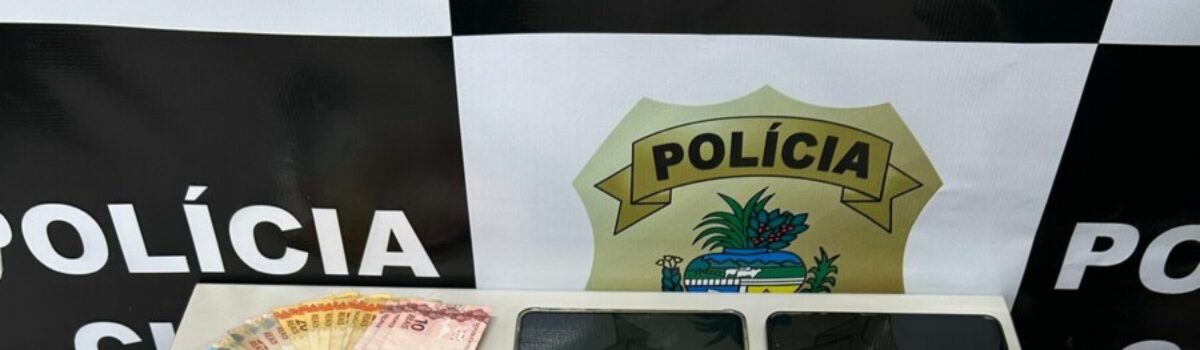 PCGO prende casal que anunciava venda de drogas em status de aplicativo de mensagens