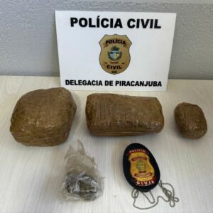 PCGO prende, pela terceira vez, investigado por tráfico de drogas em Piracanjuba