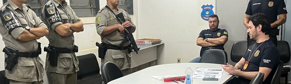 Segurança Integrada: PCGO e PMGO deflagram operação contra o tráfico de drogas em Santo Antônio do Descoberto