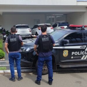 PCGO cumpre mandado de prisão preventiva contra suspeito da prática do crime de furto a residência em condomínio fechado