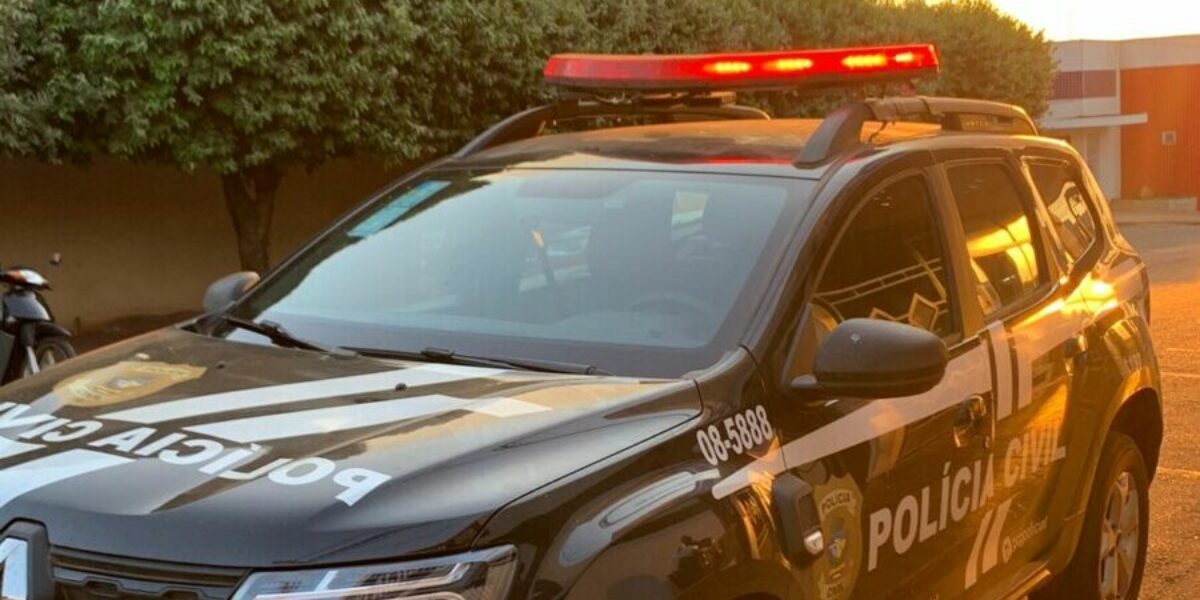 PCGO prende investigado por estuprar vítima menor de 14 anos