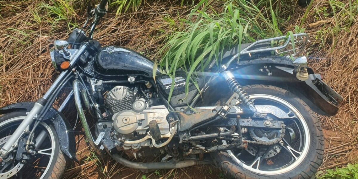 PCGO recupera motocicleta furtada
