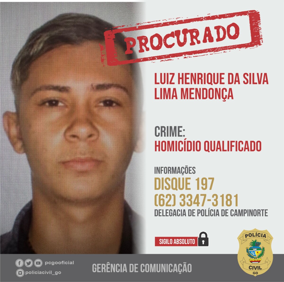 PCGO prende filha e genro por mandar matar vítima para se beneficiarem de herança de R$ 3 milhões