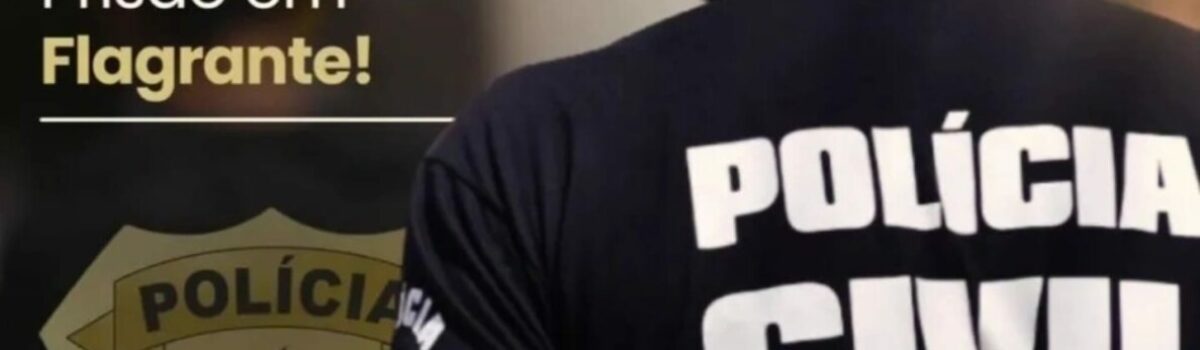 Homem é preso por tráfico de drogas após ação integrada pela PCGO e PMGO, em Iporá